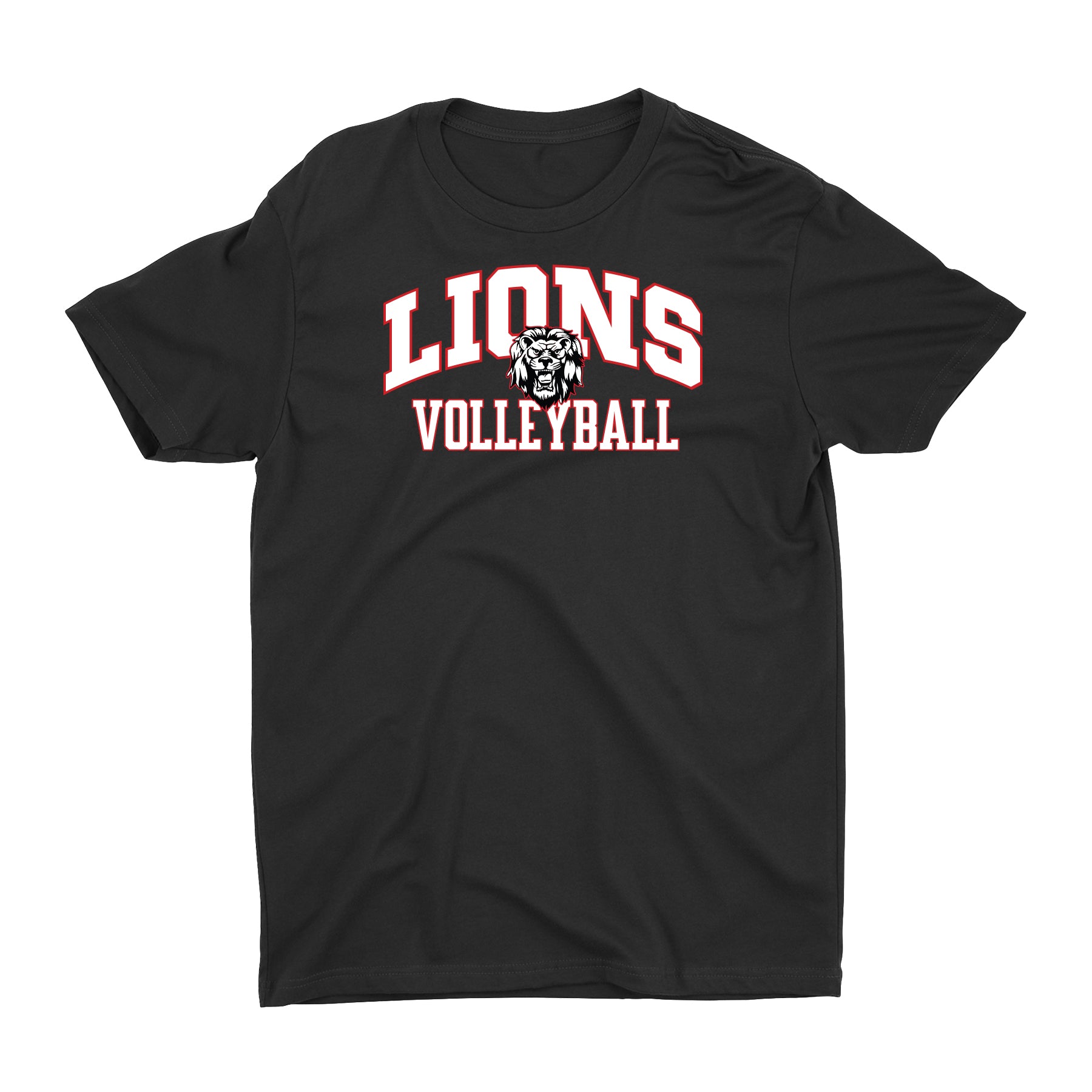 Liberty Volleyball Curved Unisex Tee