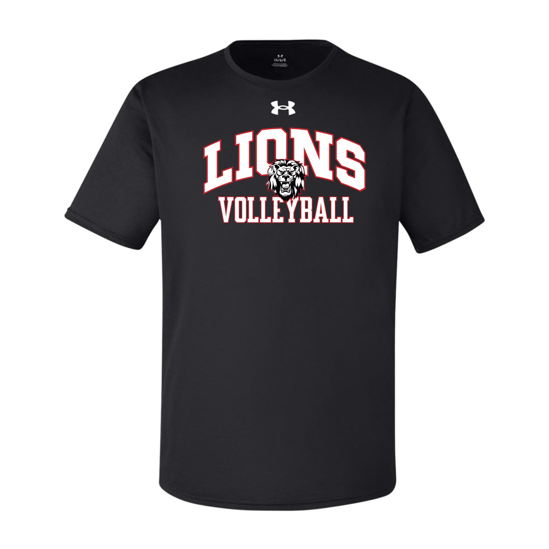 Liberty Volleyball Curved Under Armour Tee