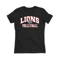 Liberty Volleyball Curved Women's Fitted Tee