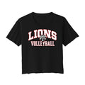 Liberty Volleyball Curved Cropped Tee