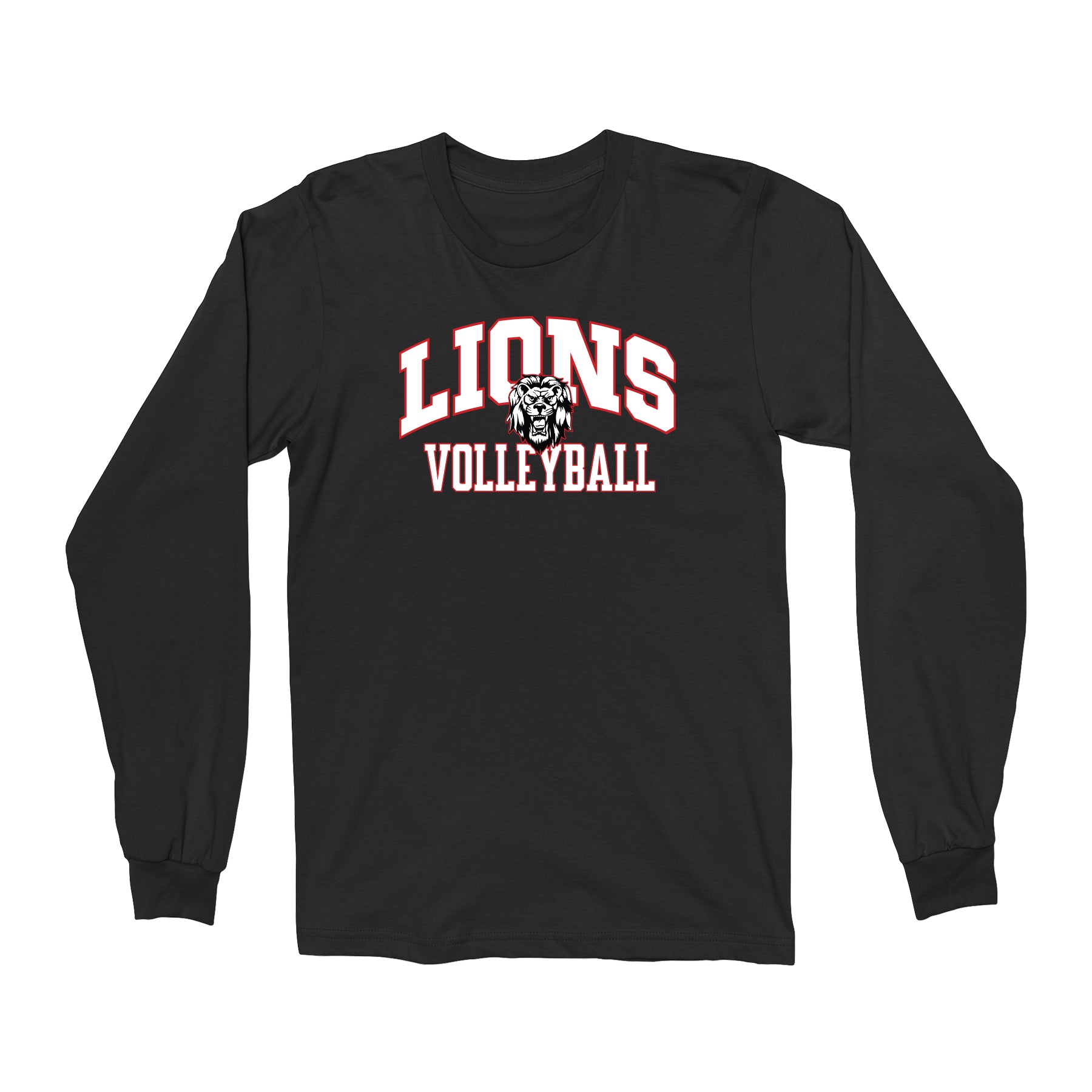 Liberty Volleyball Curved Long Sleeve Tee