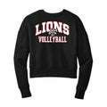 Liberty Volleyball Curved Cropped Crewneck Sweatshirt