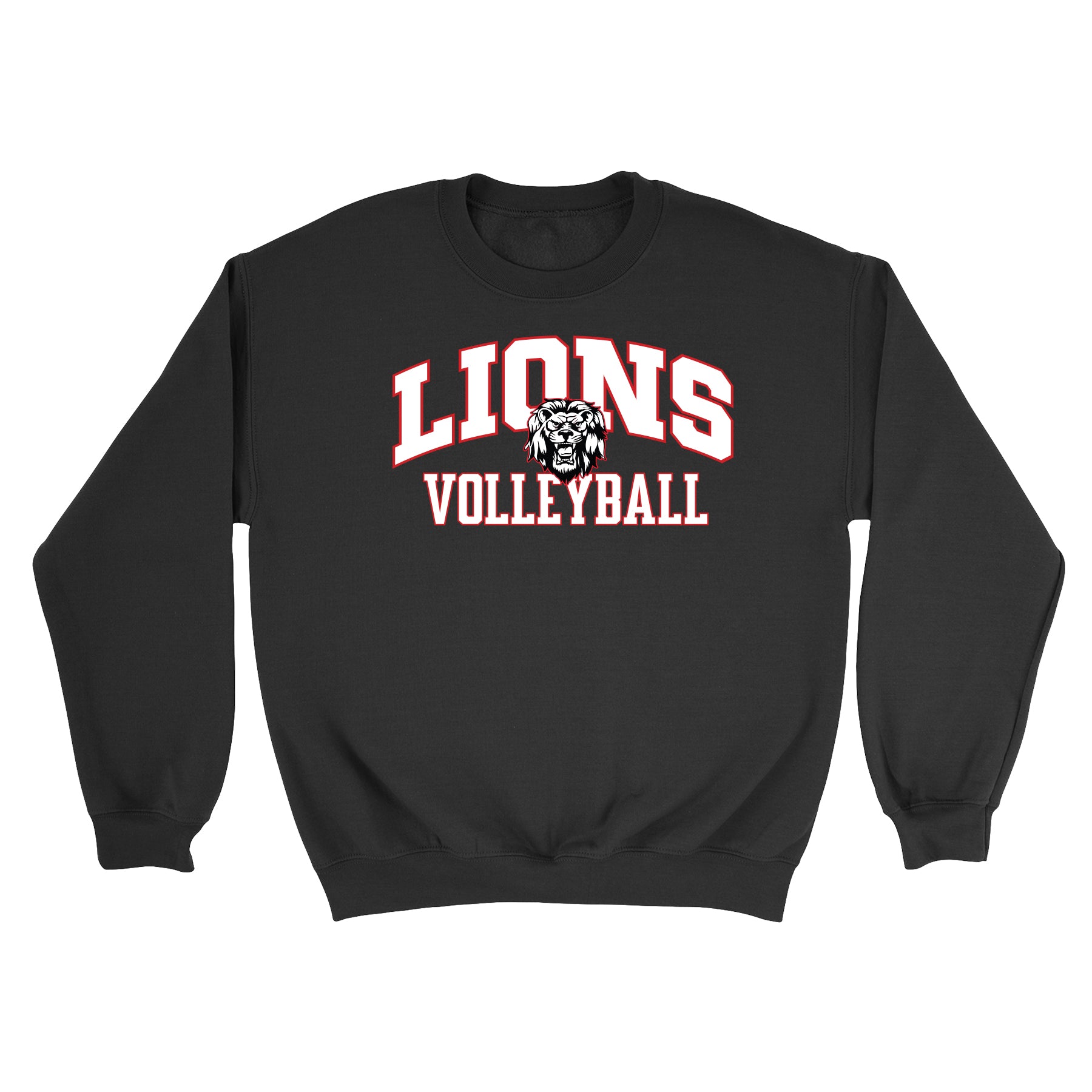 Liberty Volleyball Curved Crewneck Sweatshirt