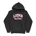 Liberty Volleyball Curved Hoodie