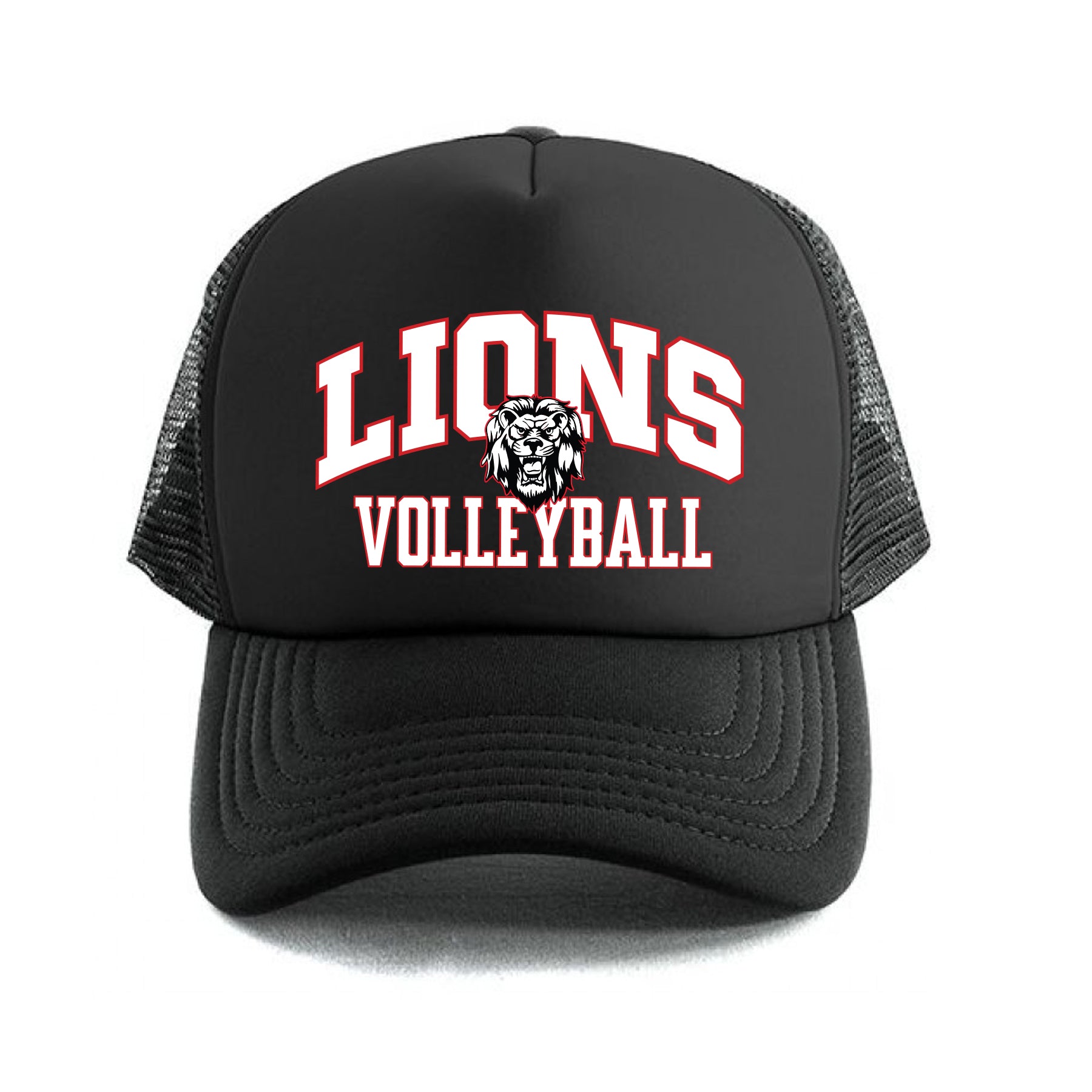 Liberty Volleyball Curved Trucker Hat