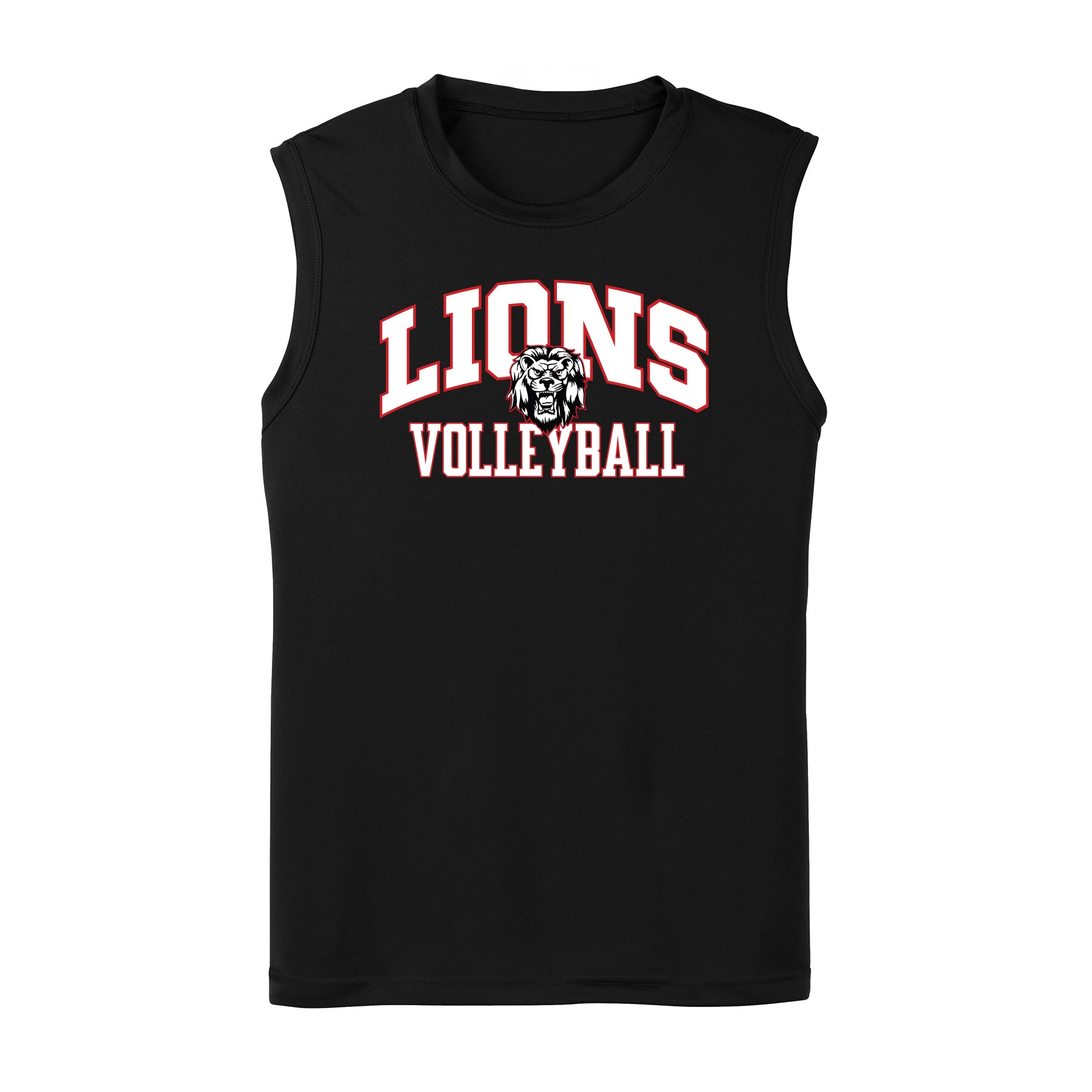 Liberty Volleyball Curved Performance Sleeveless Tank