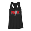 Liberty Pom Lighting Bolt Racerback Tank