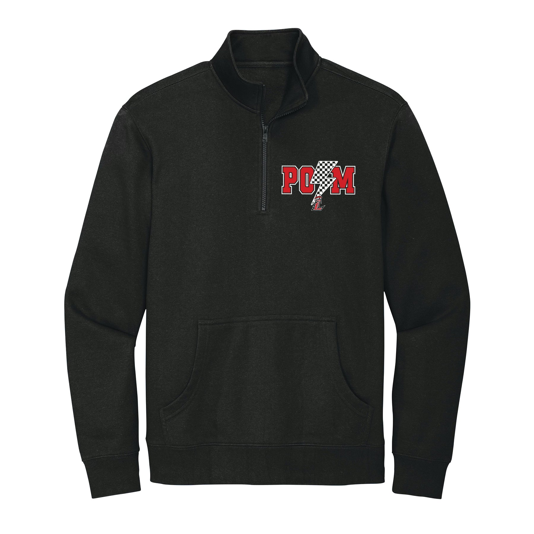 Liberty Pom Lighting Bolt 1/4 Zip Fleece