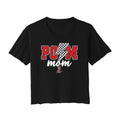 Liberty Lions Pom Mom Lighting Bolt Cropped Tee