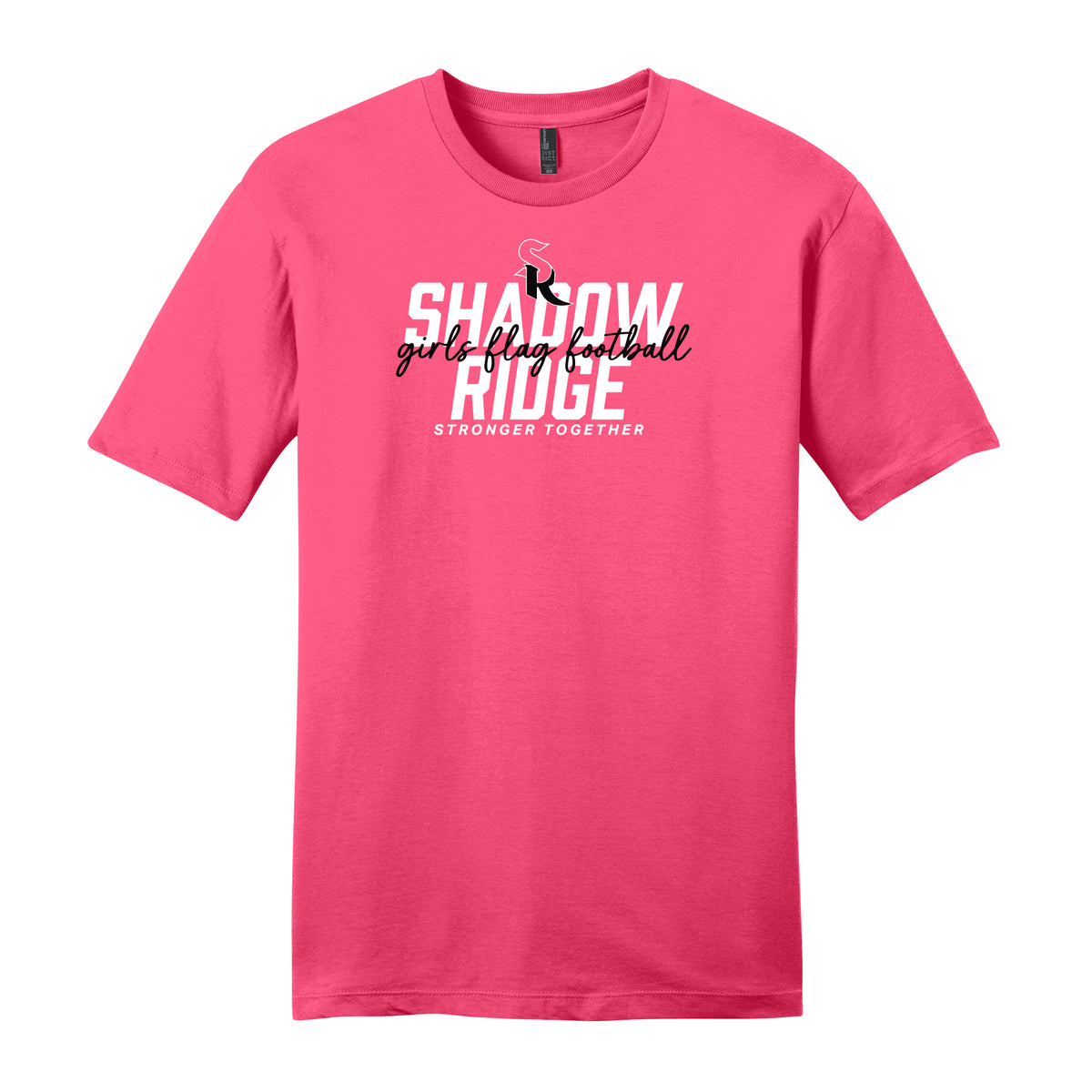 Shadow Ridge Flag Football Pink Tee Unisex Tee