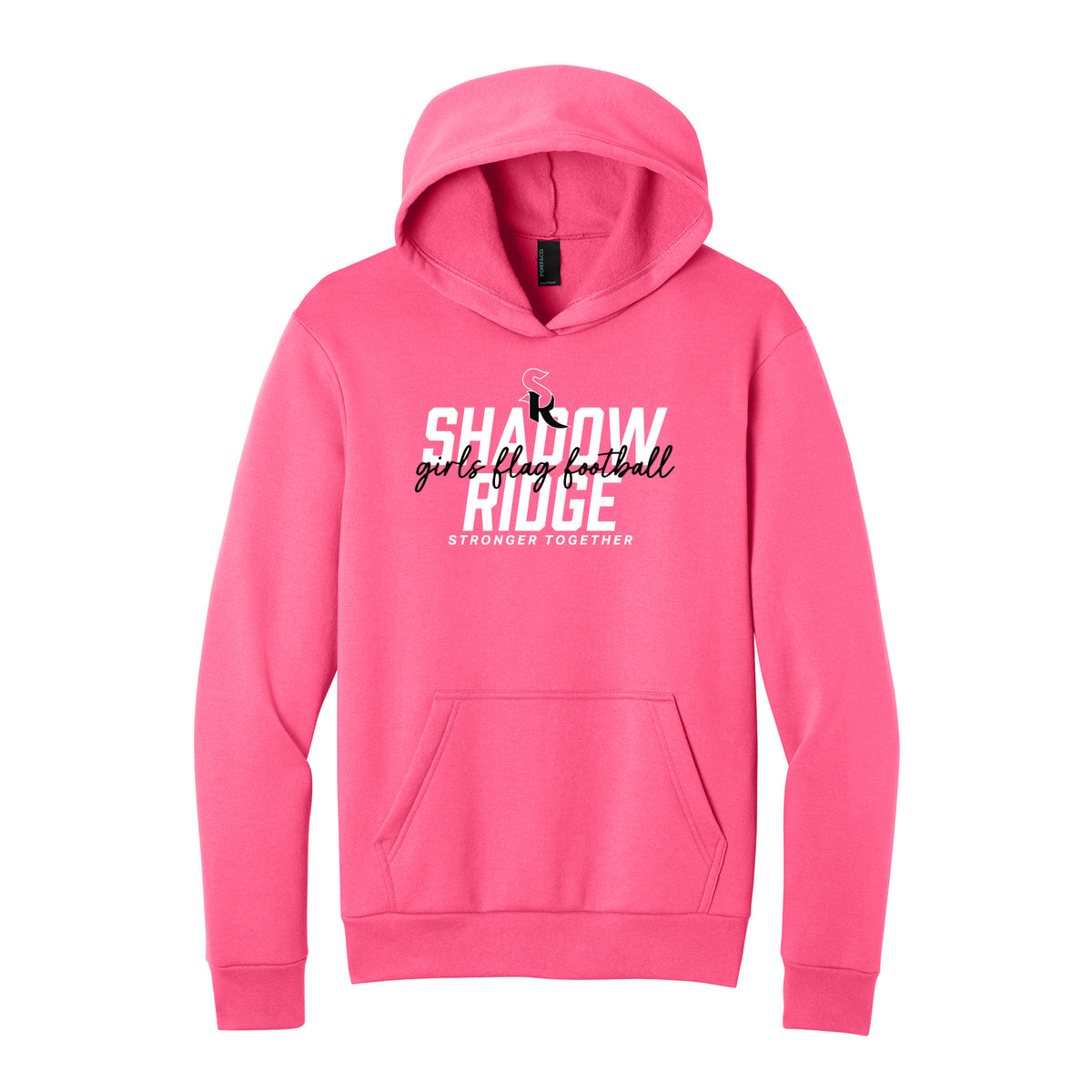 Shadow Ridge Flag Football Pink Out Hoodie