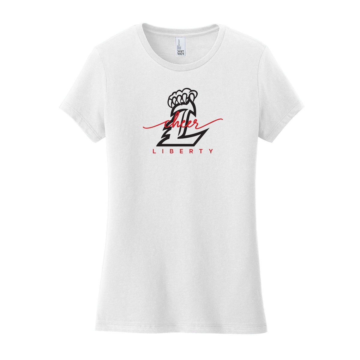 L Cheer Women's Fitted Tee