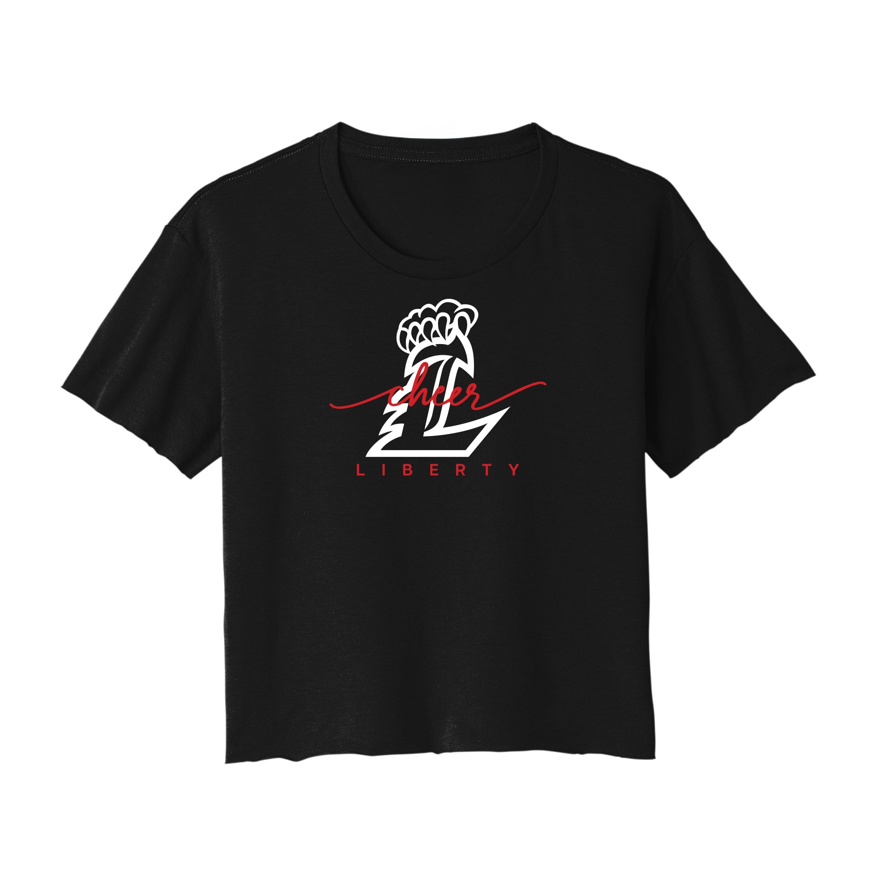 L Cheer Cropped Tee