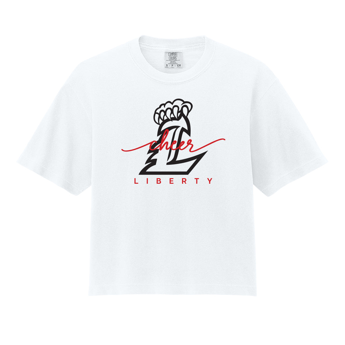 L Cheer Cropped Tee
