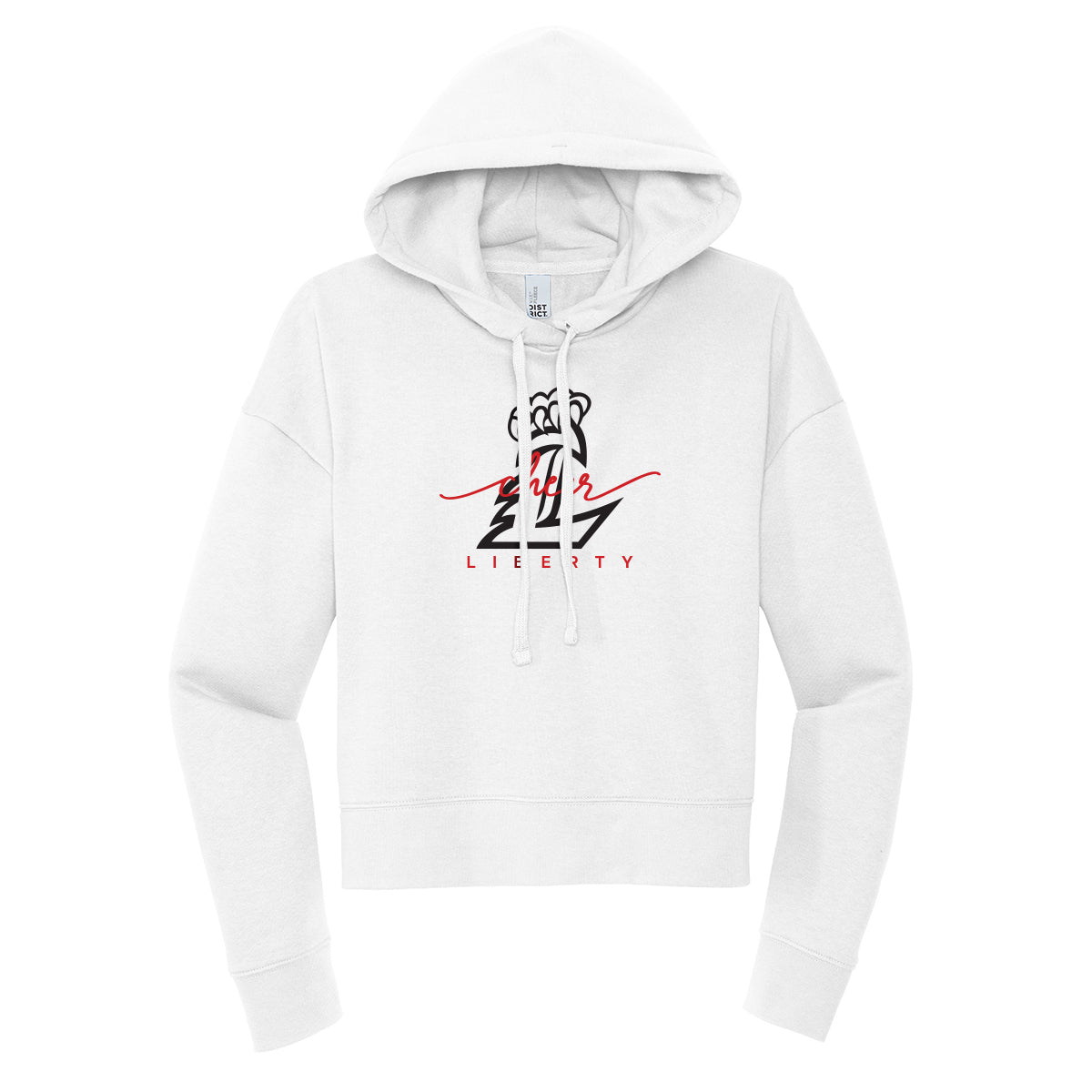 L Cheer Cropped Hoodie