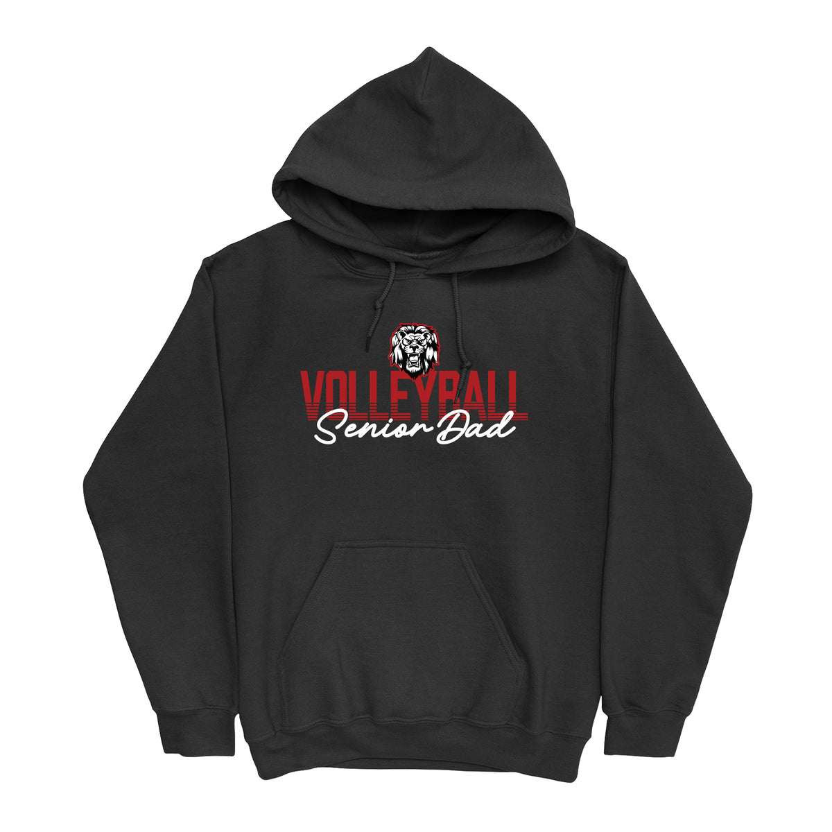Liberty Volleyball Dad Hoodie