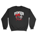 Senior Volleyball Mom Crewneck Sweatshirt