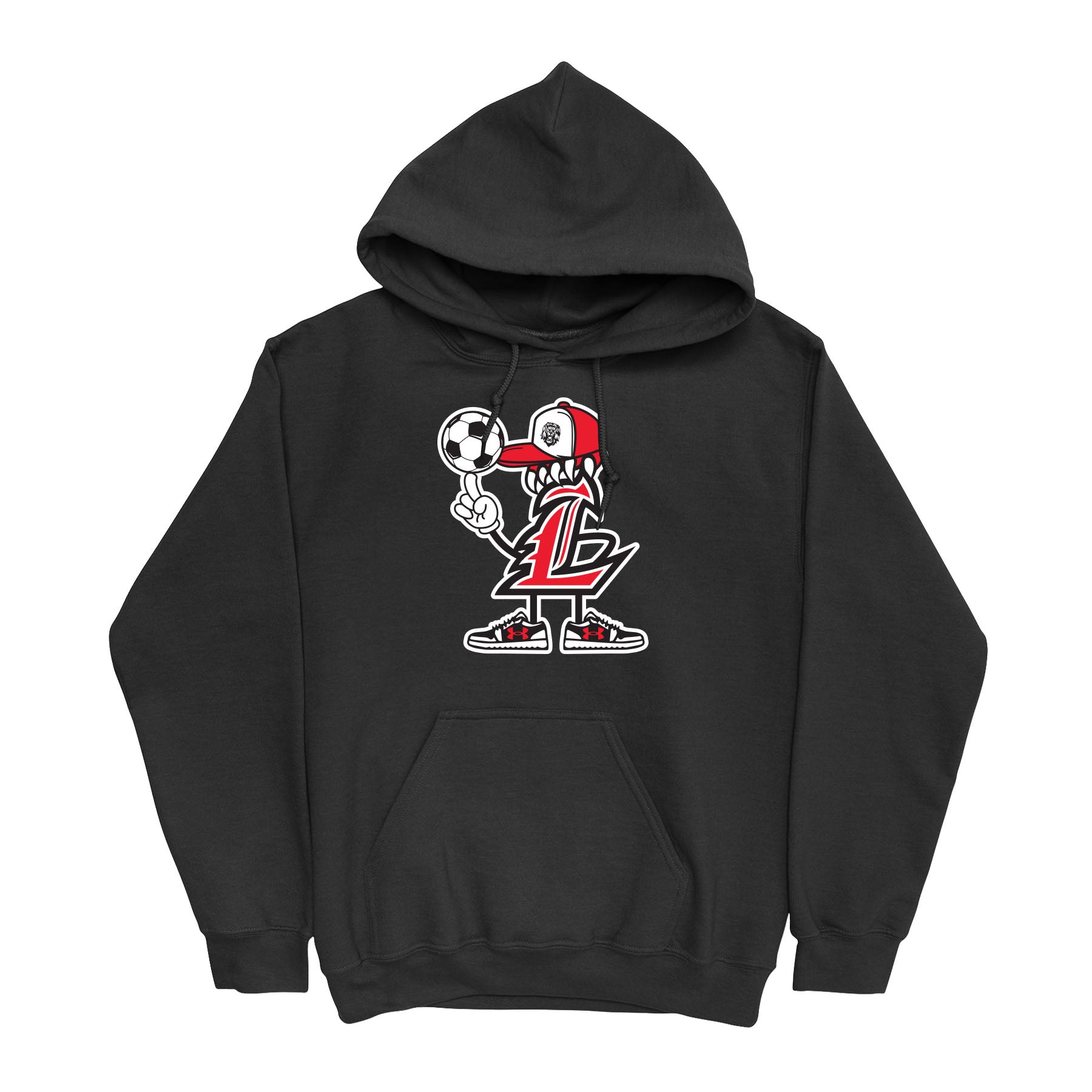 Liberty Lions Soccer Fan Hoodie