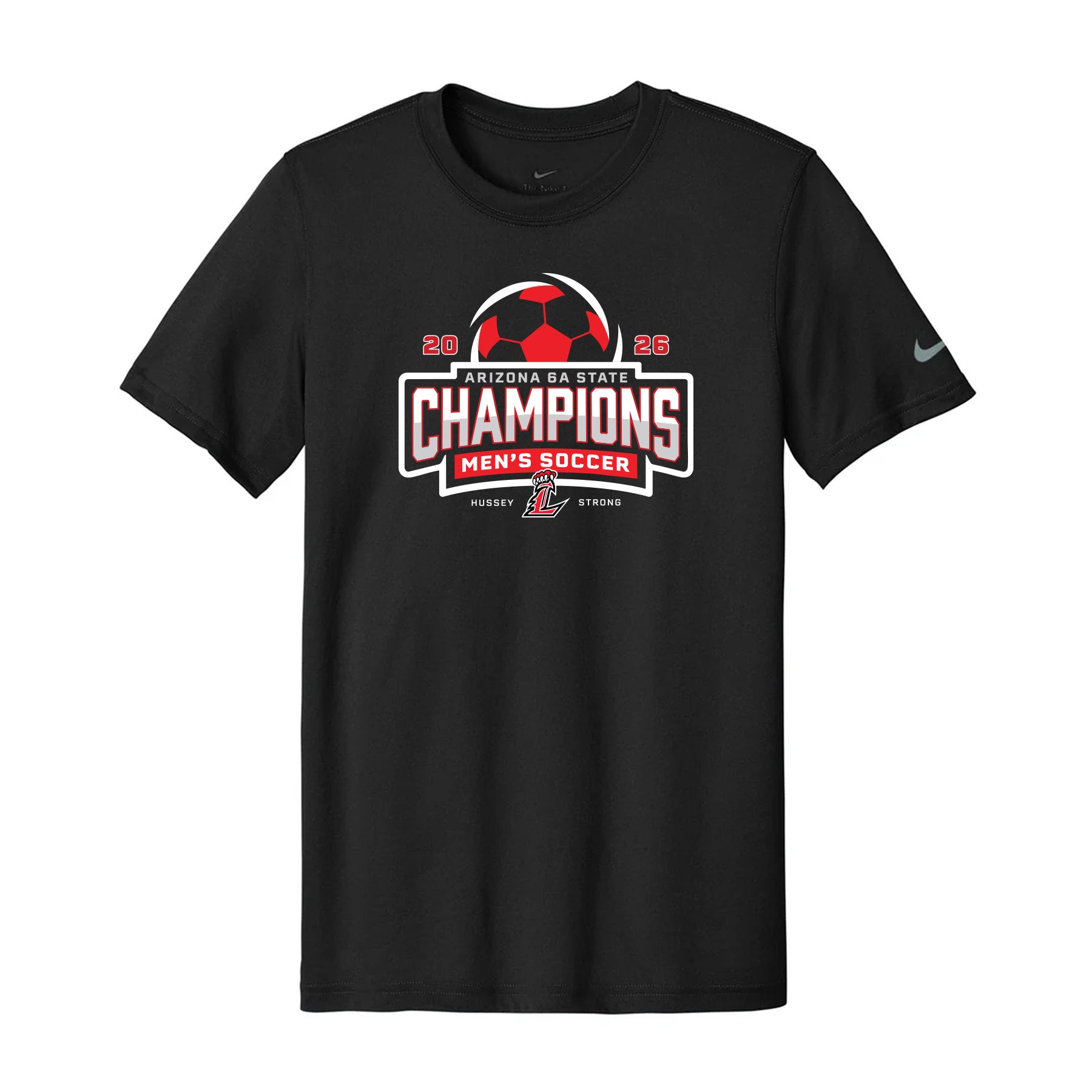 2026 Liberty Men's Soccer State Champs Nike Dri-Fit Tee