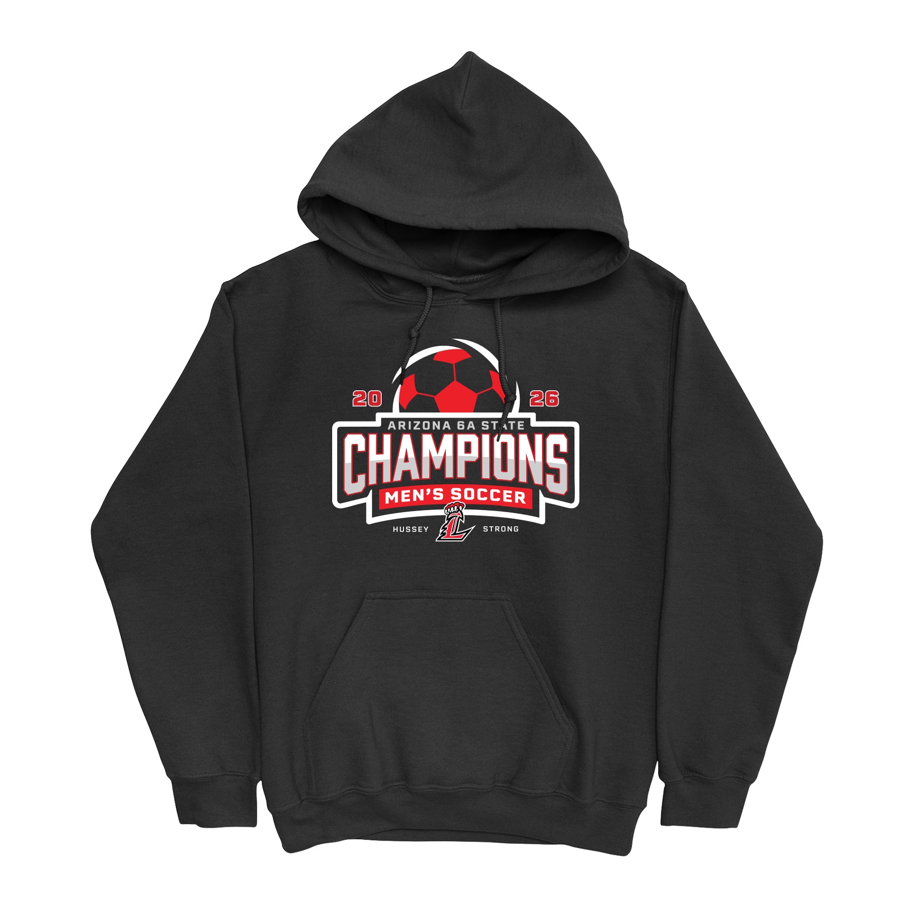 2026 Liberty Men's Soccer State Champs Hoodie