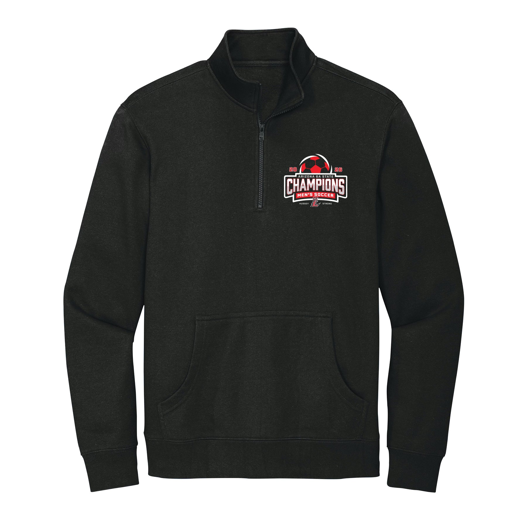 2026 Liberty Men's Soccer State Champs 1/4 Zip Fleece
