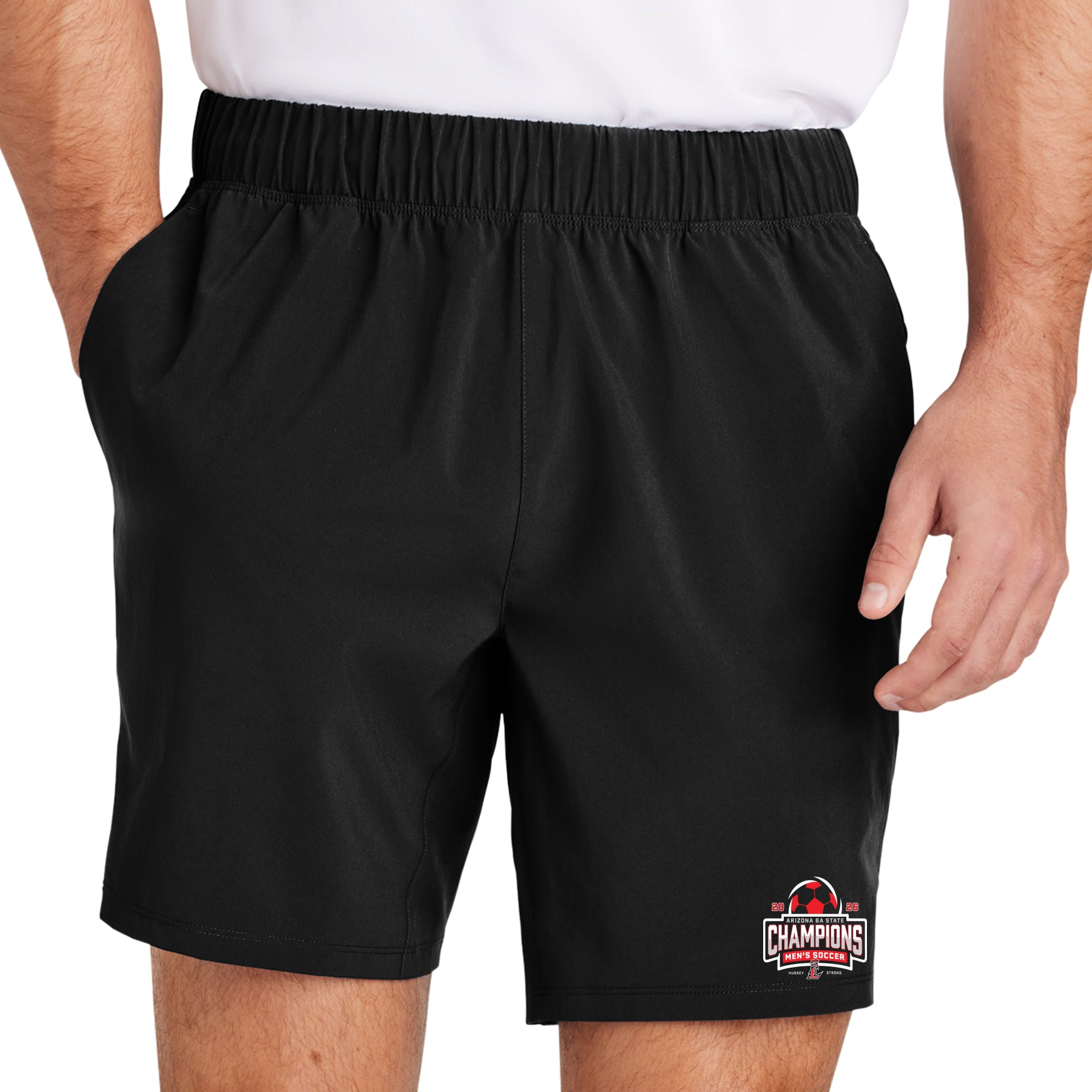 2026 Liberty Men's Soccer State Champs Mens Repeat Short