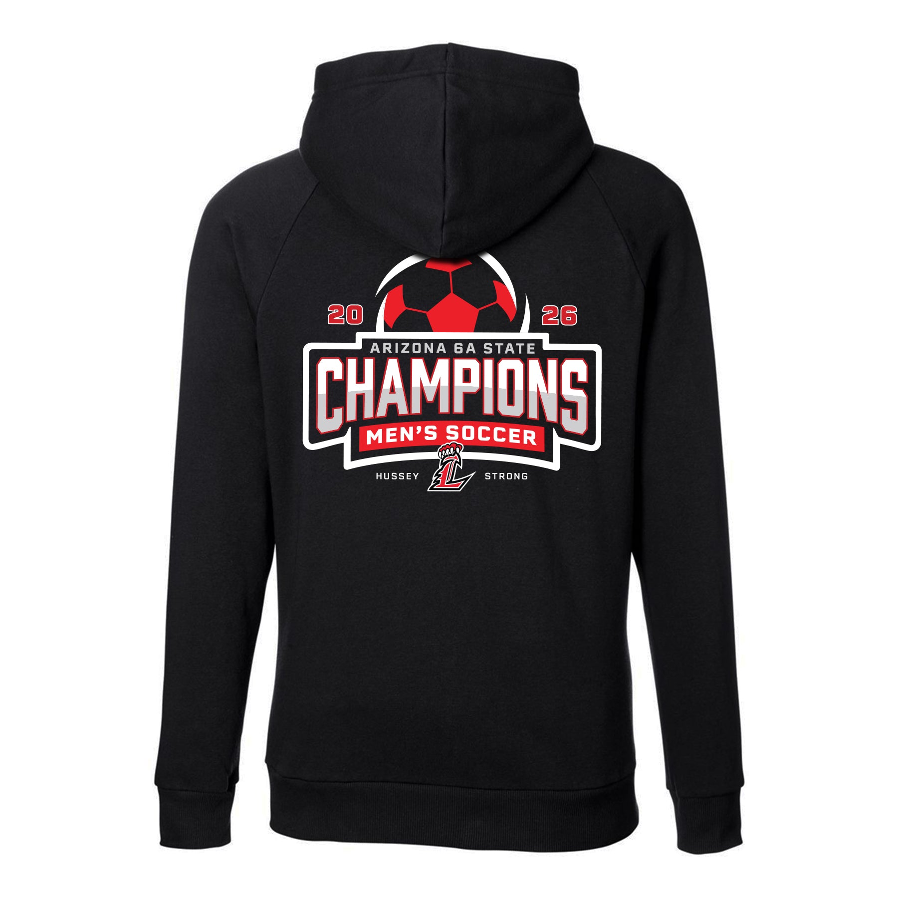 2026 Liberty Men's Soccer State Champs Under Armour Full Zip Sweatshirt