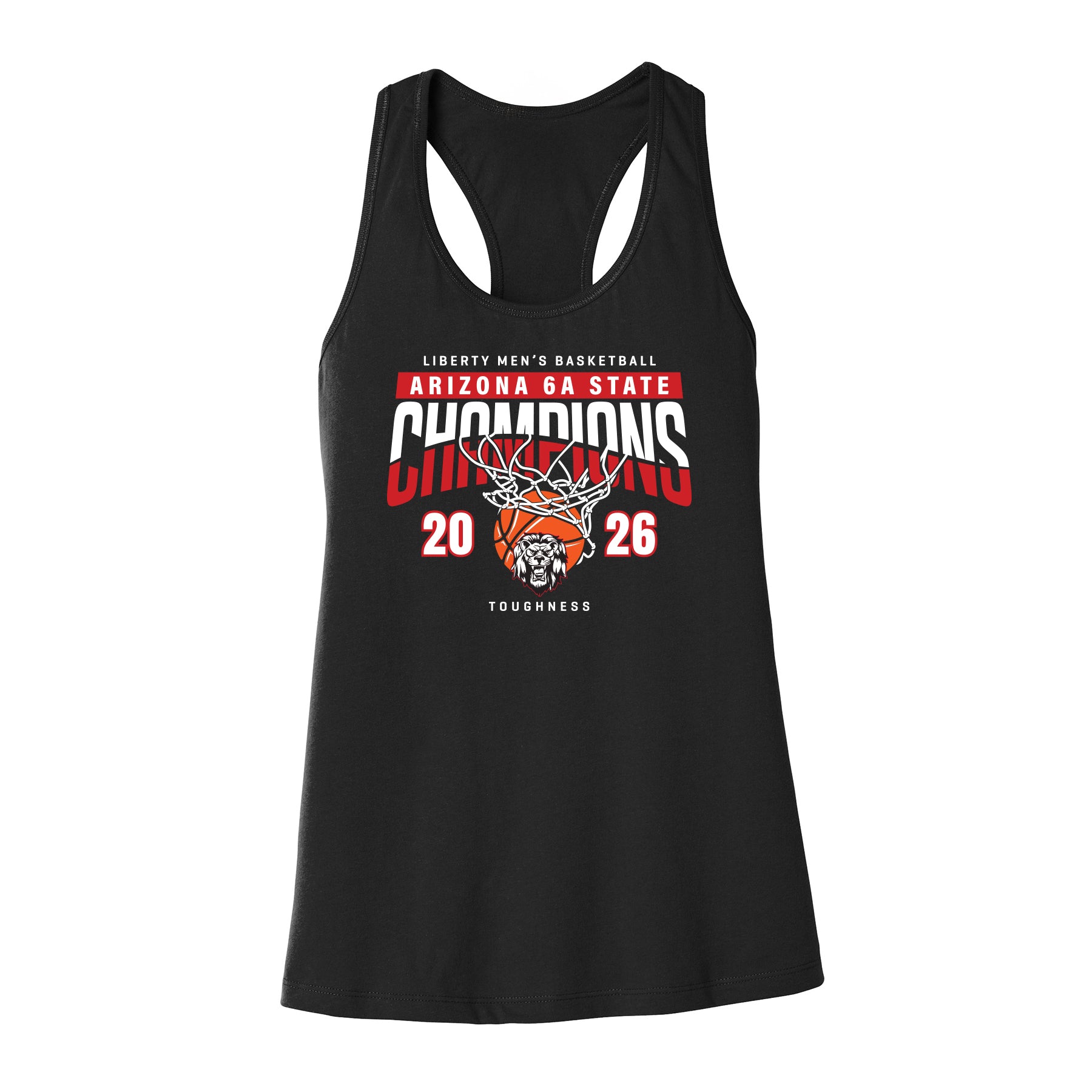 Liberty Basketball State Champions Women's Racerback Tank