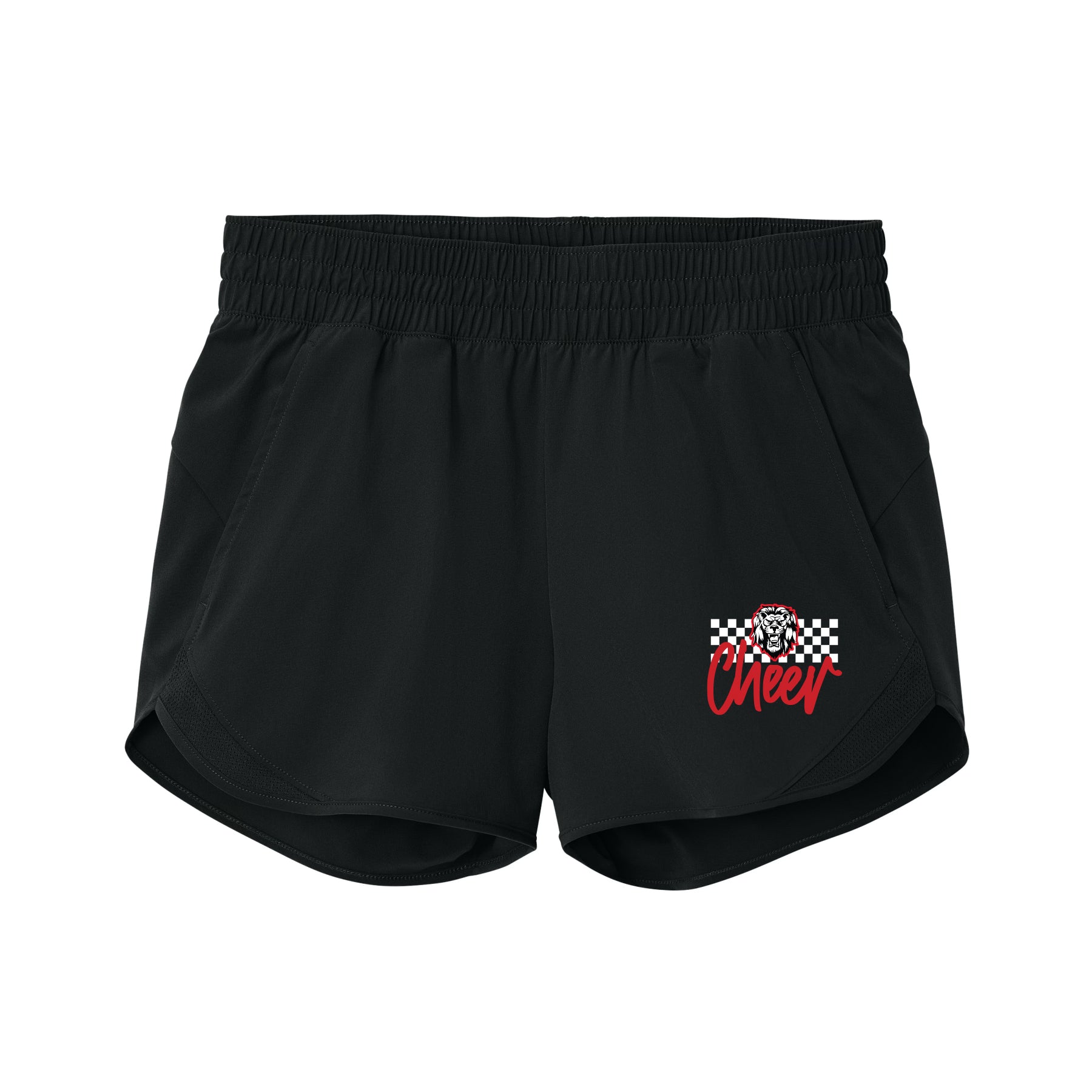 Lions Cheer Checkered Women’s Repeat Swift Short