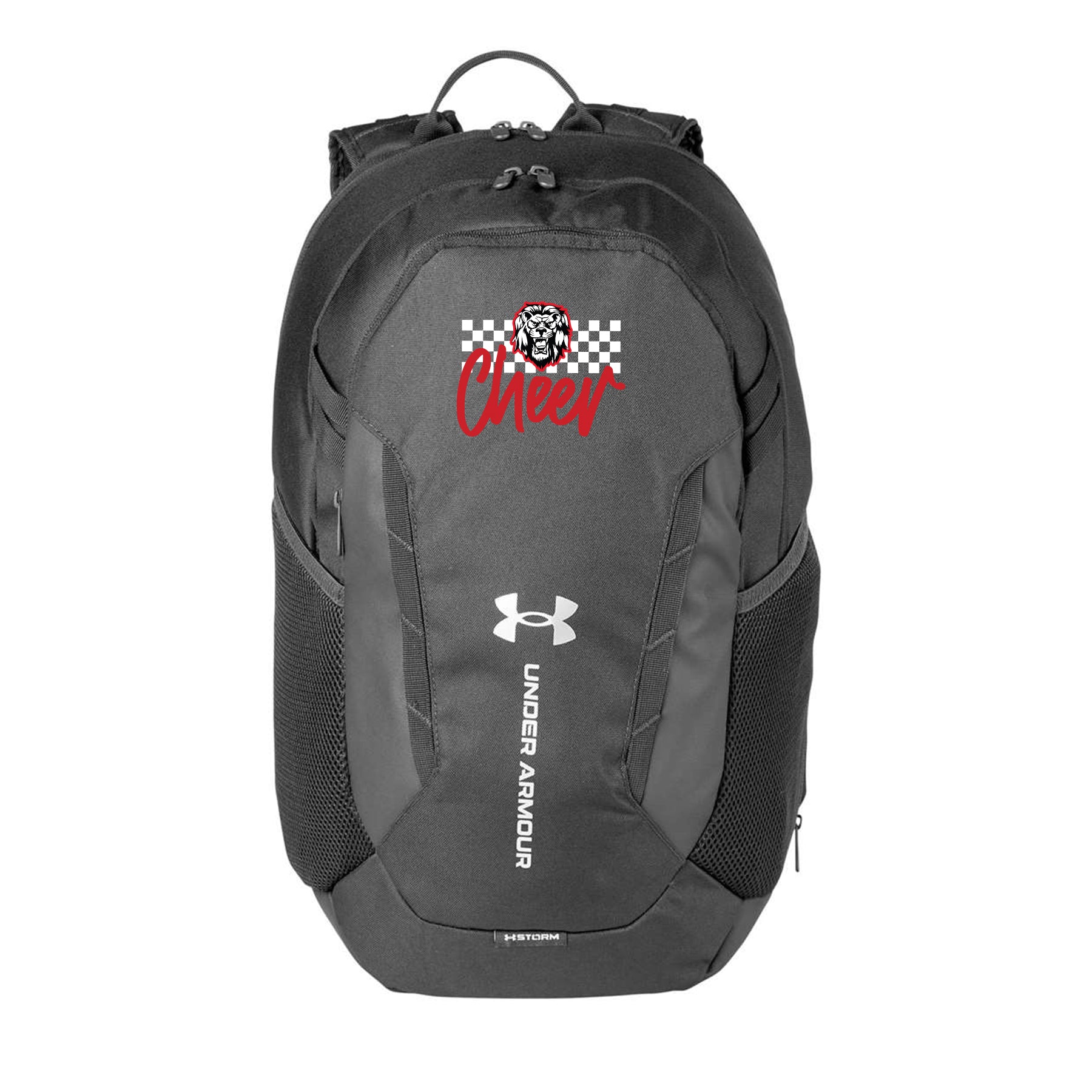 Lions Cheer Checkered Under Armour Hustle Backpack