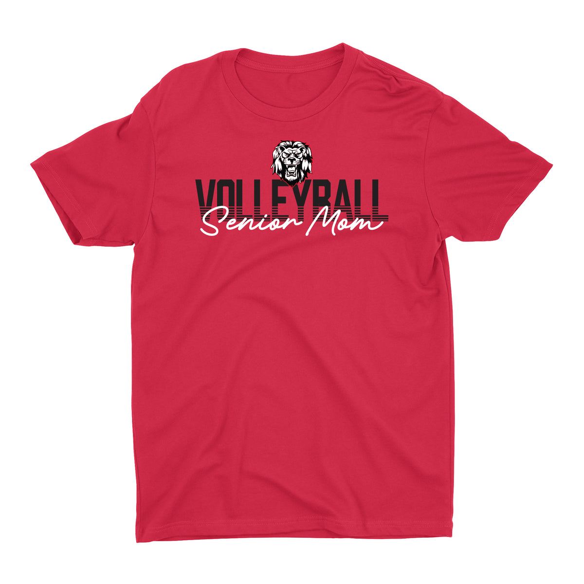 Lions Senior Volleyball Mom Unisex Tee