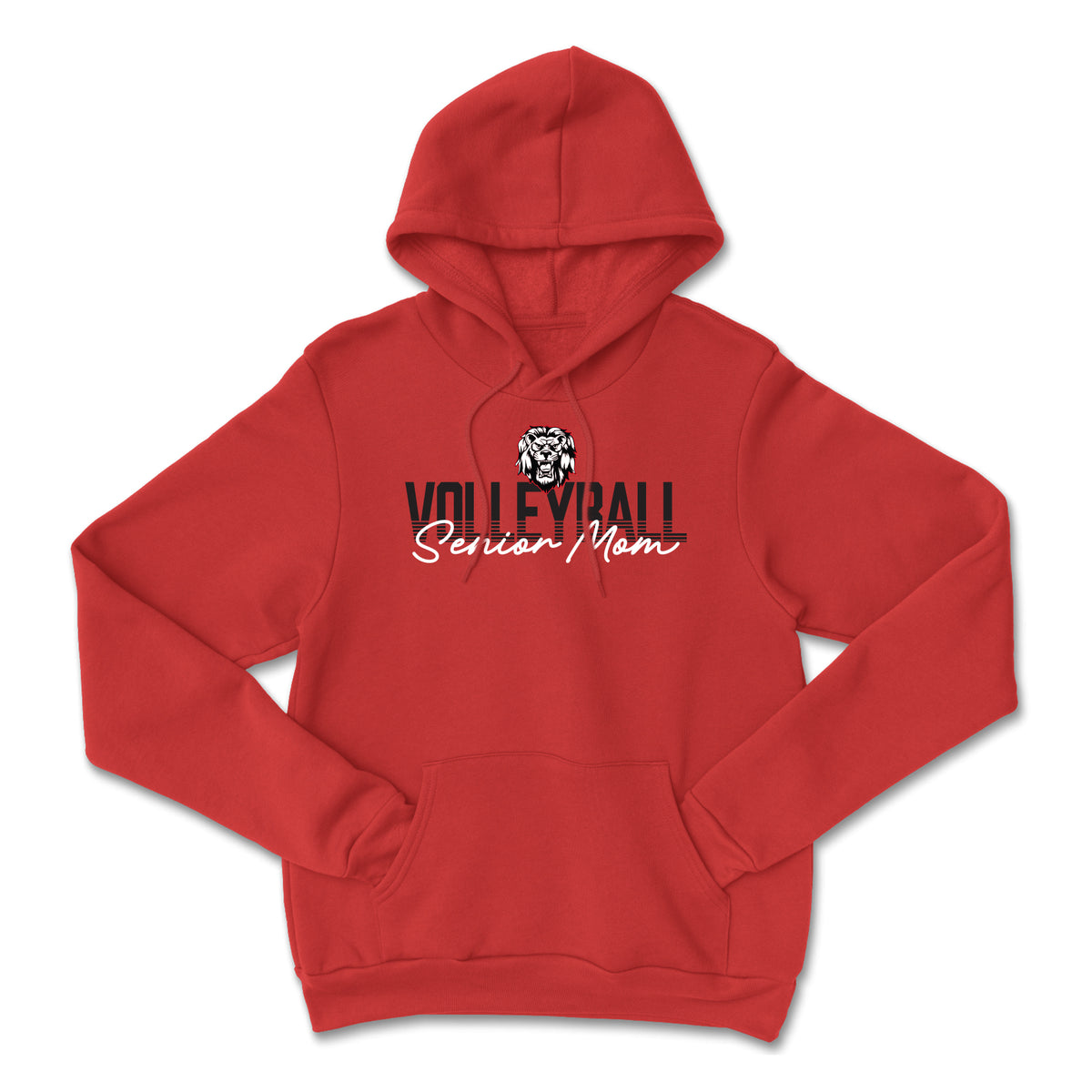 Lions Senior Volleyball Mom Hoodie