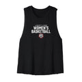 Lions Women's Basketball Cropped Racerback Tank