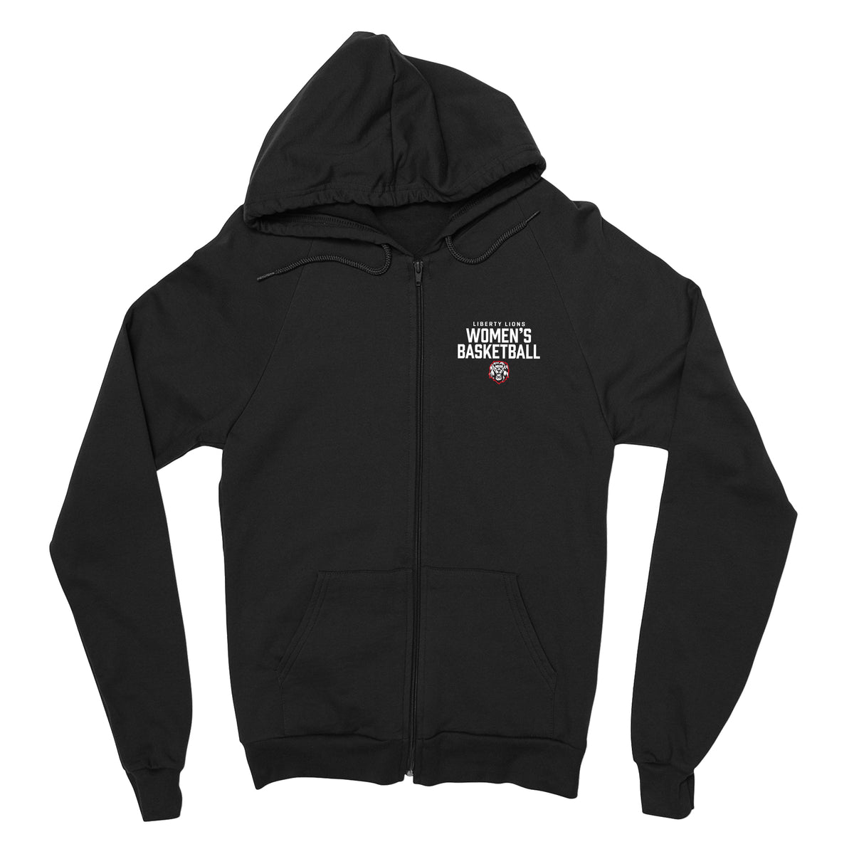 Lions Women's Basketball Full Zip Sweatshirt