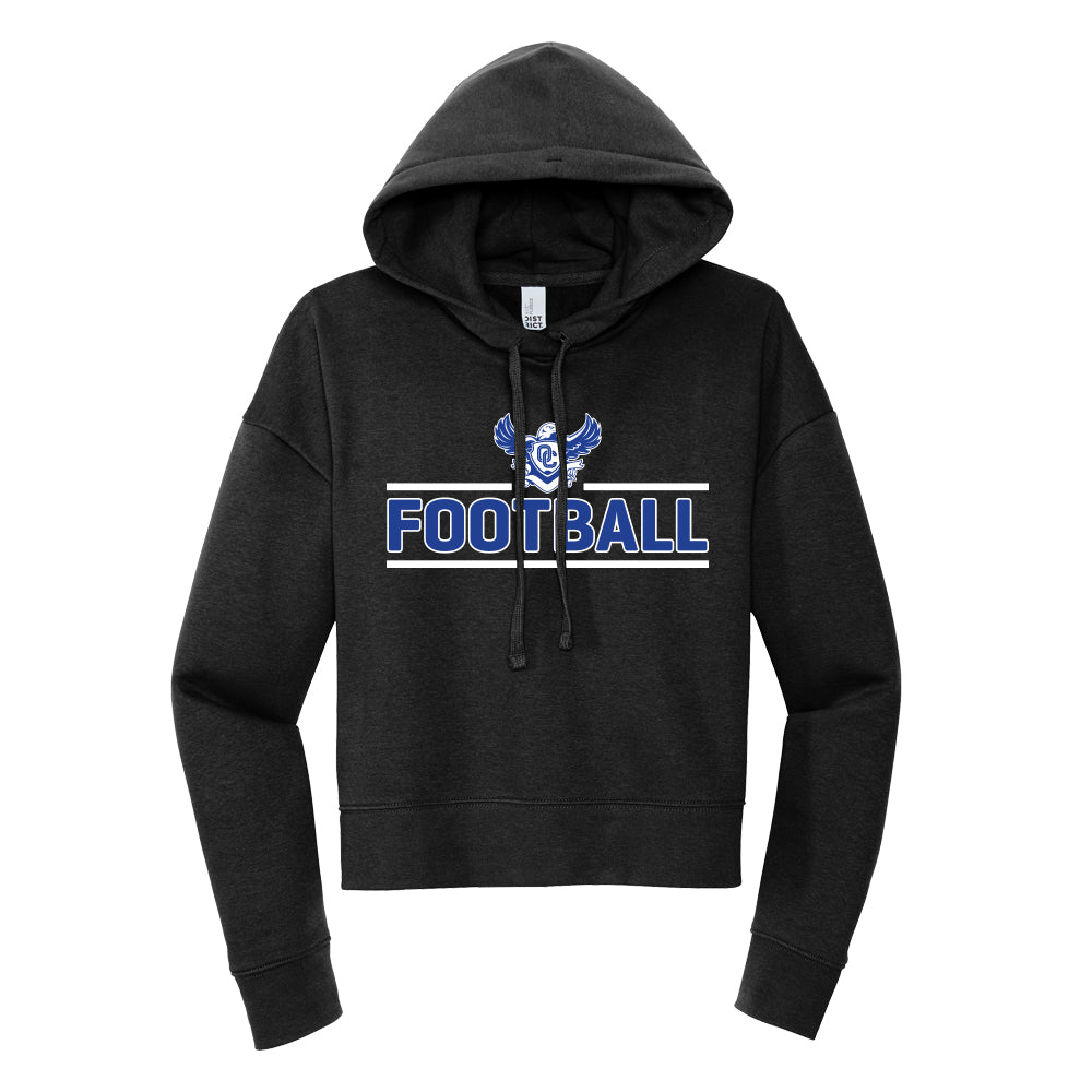 Eagle Football Cropped Hoodie