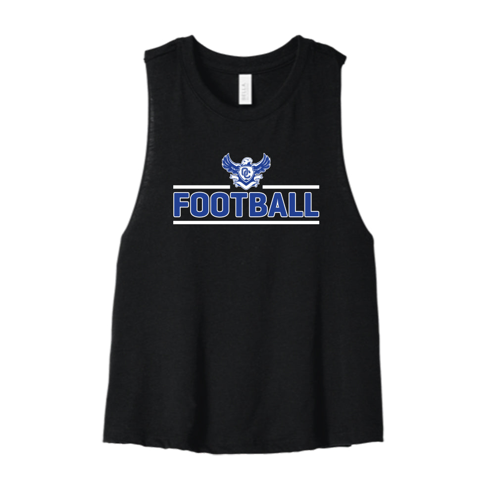 Eagle Football Women's Cropped Tank