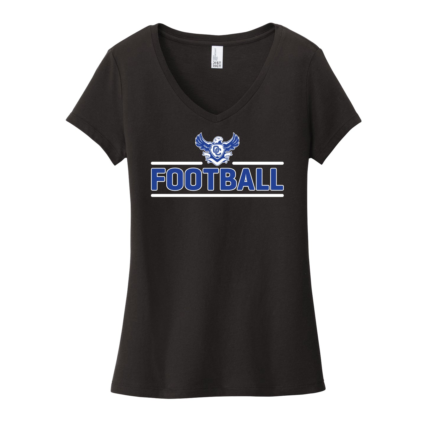 Eagle Football Women's V-Neck Tee