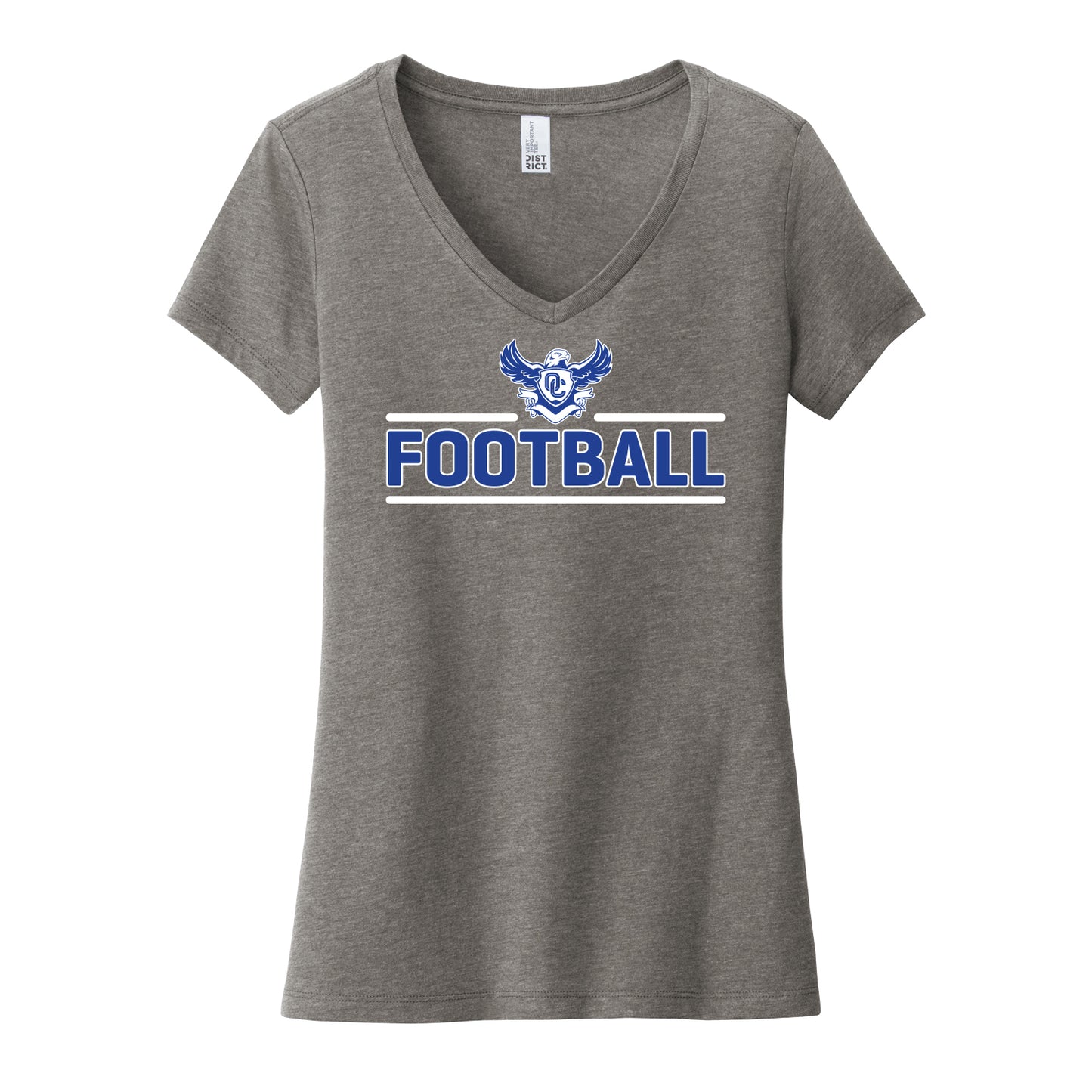 Eagle Football Women's V-Neck Tee