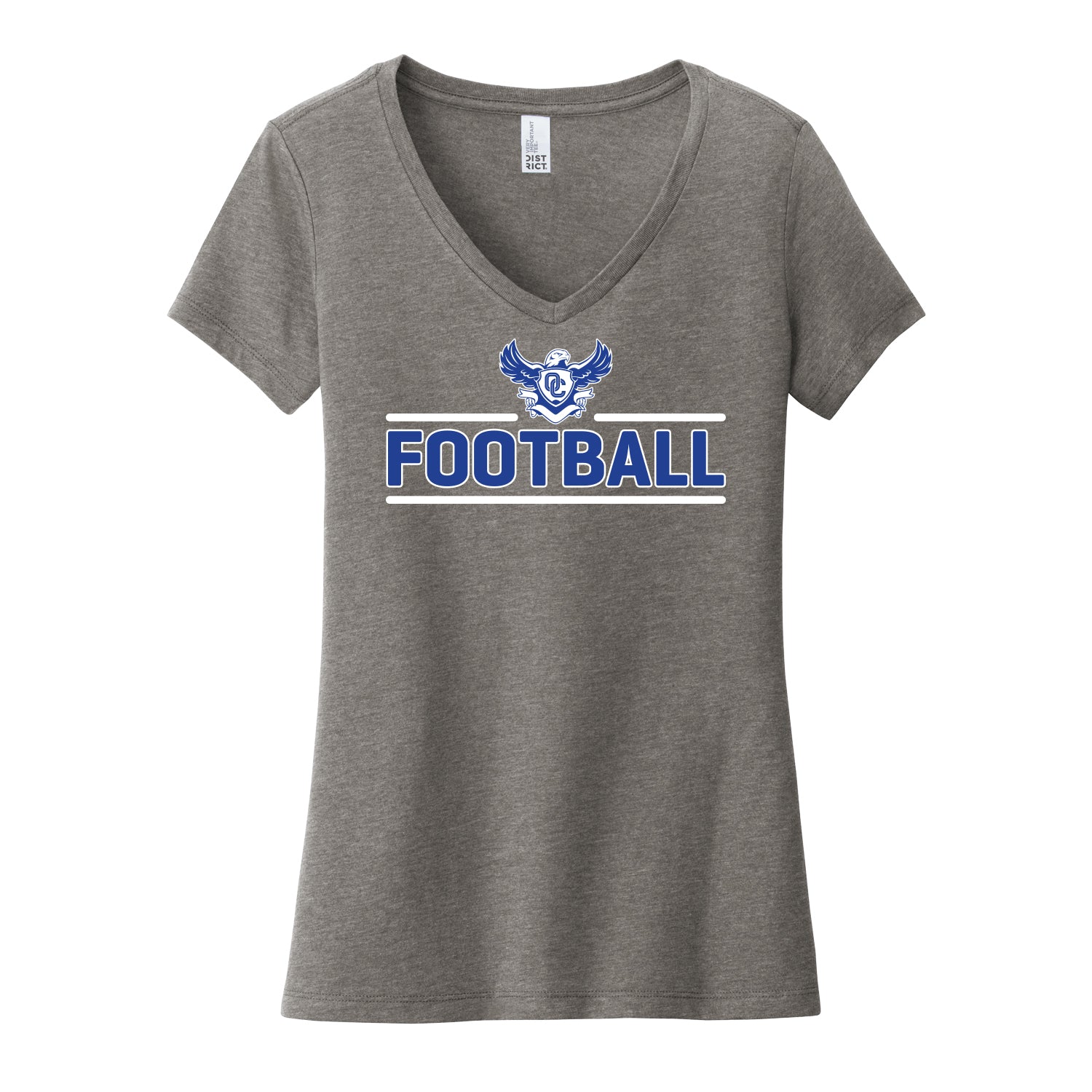 Eagle Football Women's V-Neck Tee