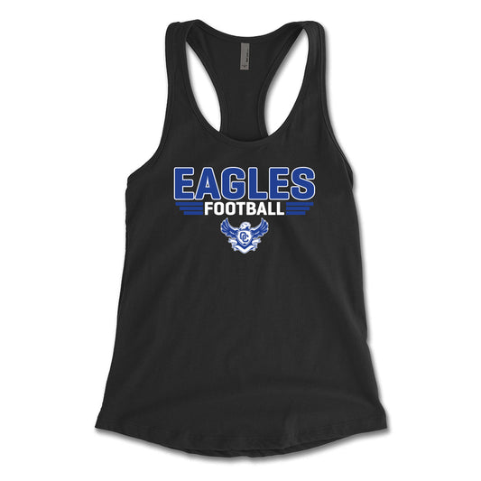 Eagles Football Racerback Tank