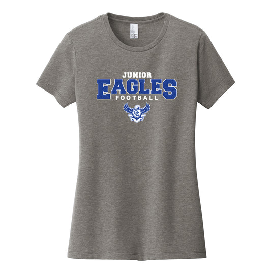 Junior Eagles Football Women's Fitted Tee