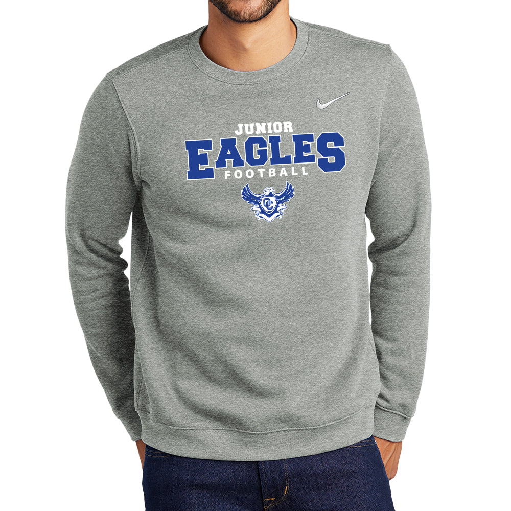 Junior Eagles Football Nike Crewneck Sweatshirt