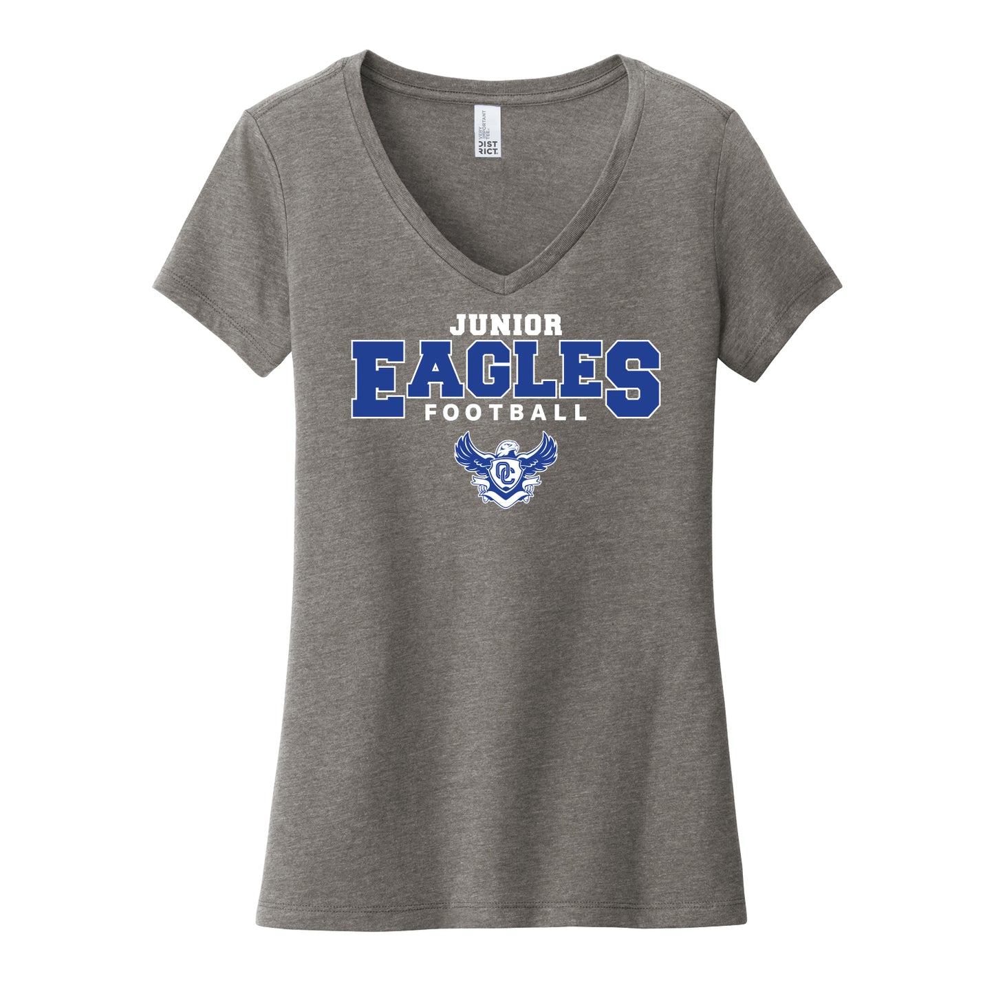 Junior Eagles Football Women's V-Neck Tee