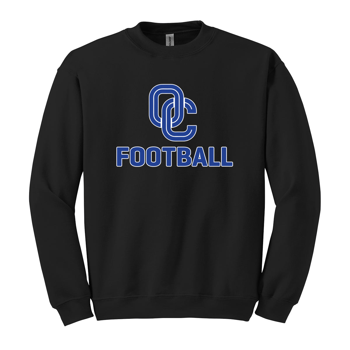 OC Football Stacked Unisex Crewneck Sweatshirt