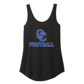 OC Football Stacked Womens Tank