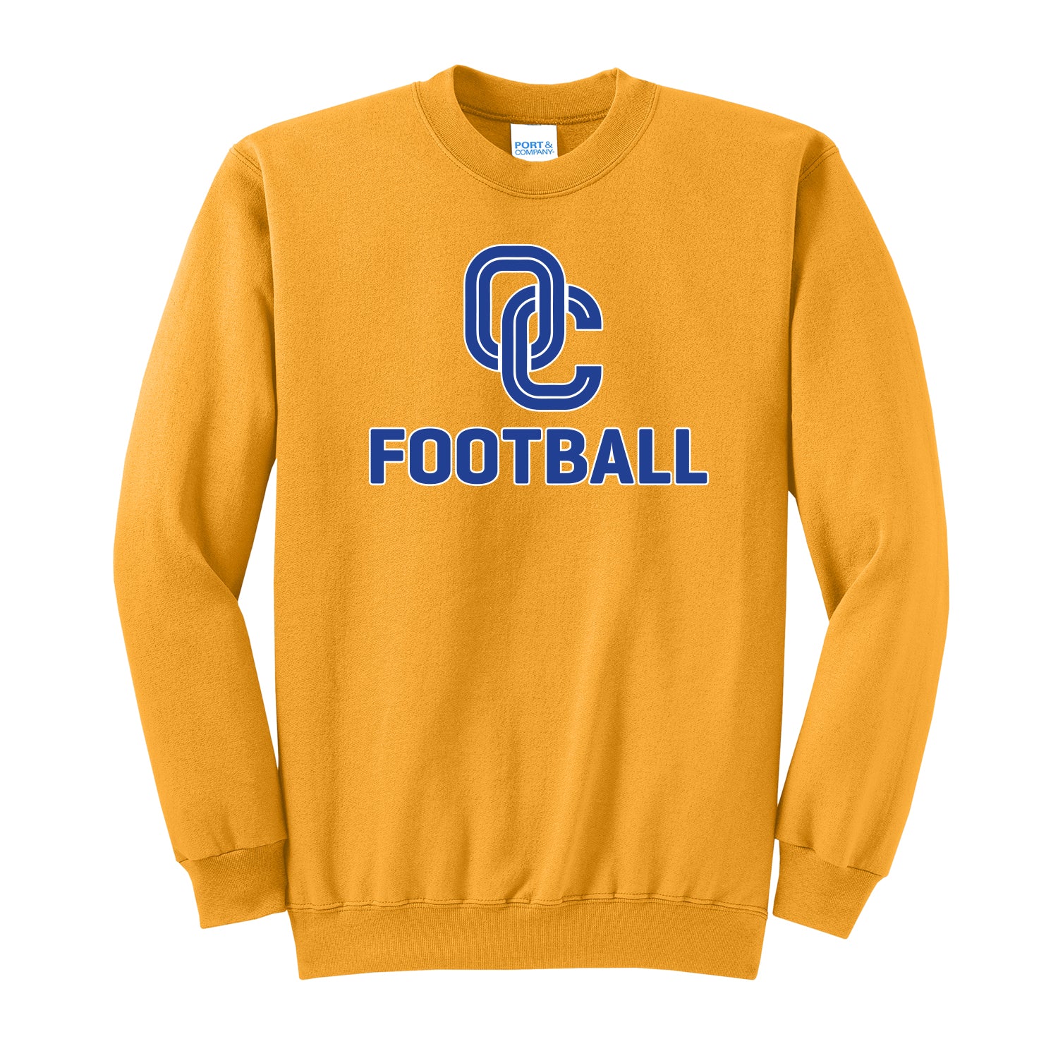 OC Football Stacked Unisex Crewneck Sweatshirt
