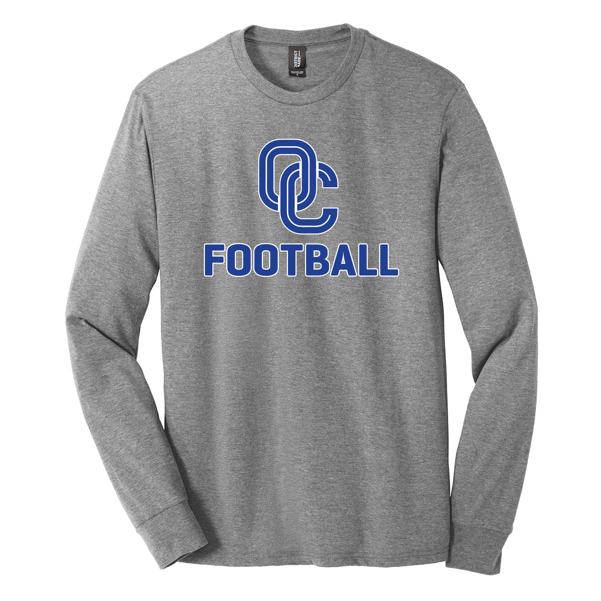 OC Football Stacked Unisex Long Sleeve Tee