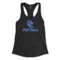OC Football Stacked Racerback Tank