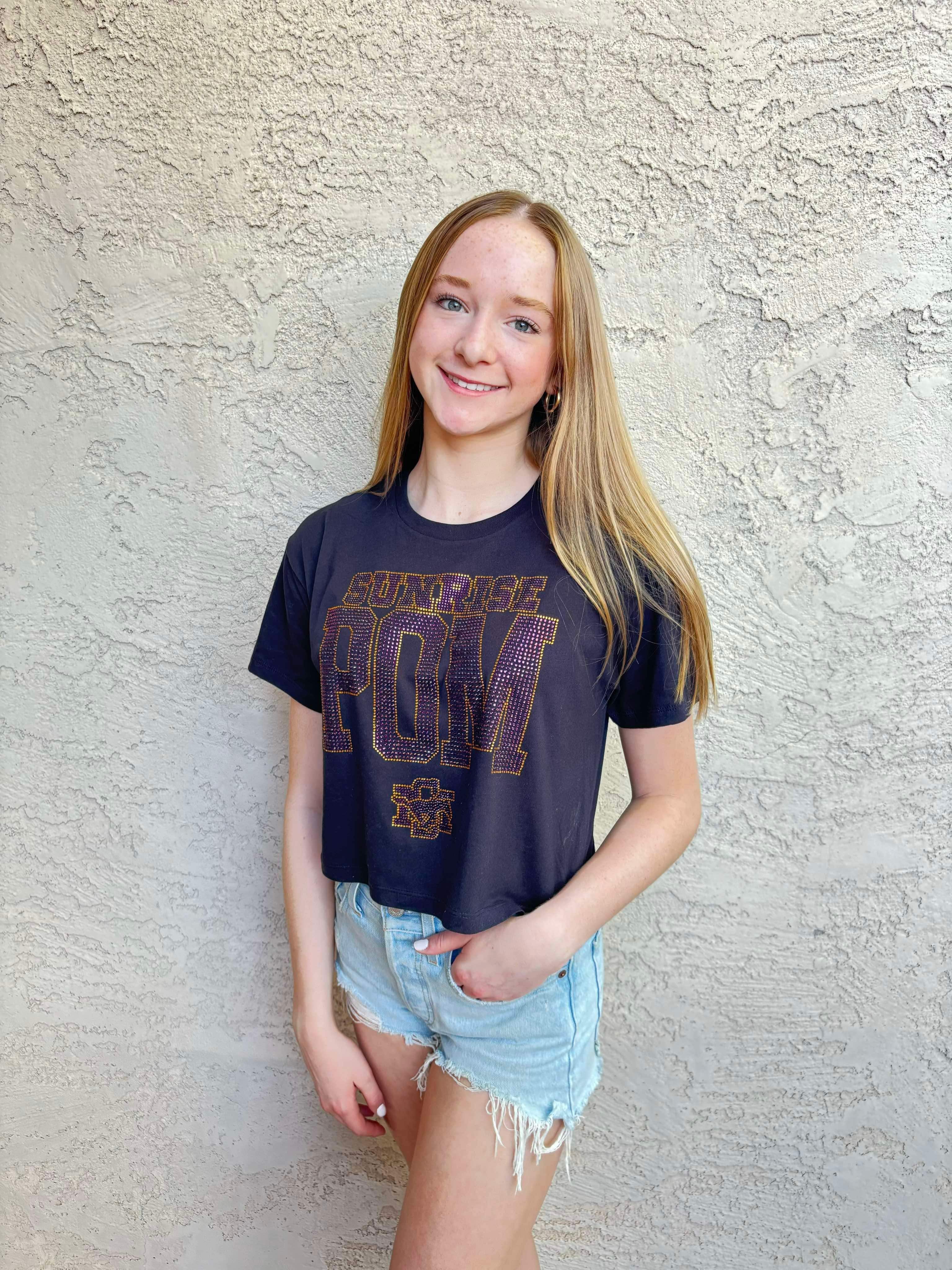 Sunrise Mountain Rhinestone Design (choose your item stye)