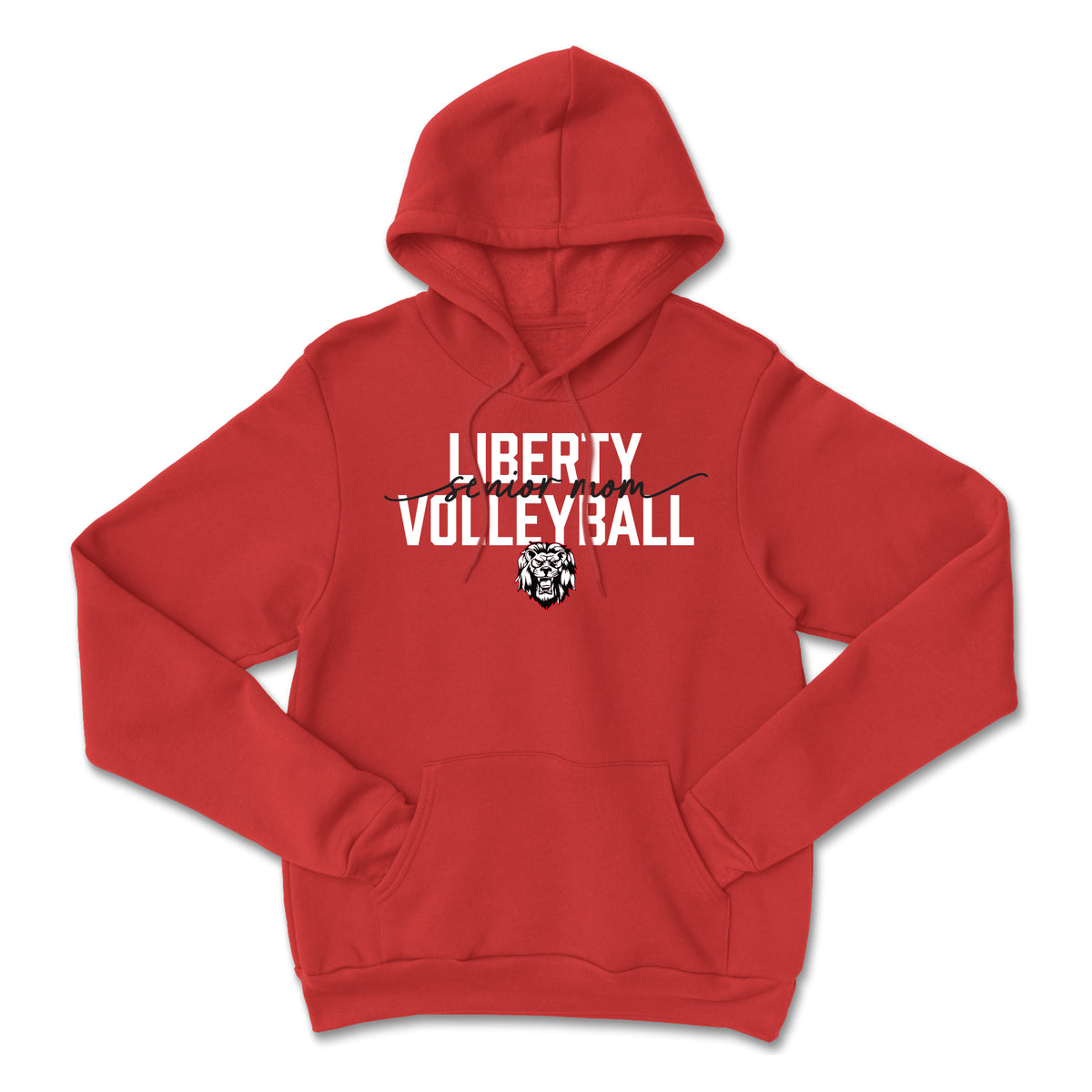 Liberty Senior Volleyball Mom Hoodie